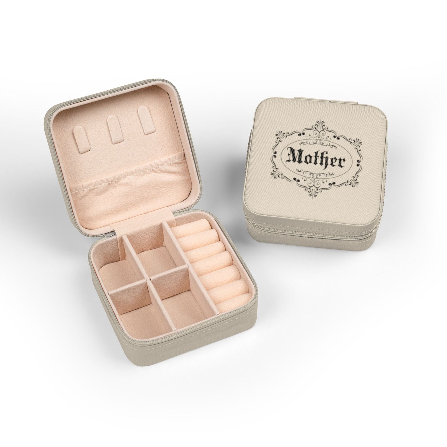 Victorian Mother Jewelry Travel Case