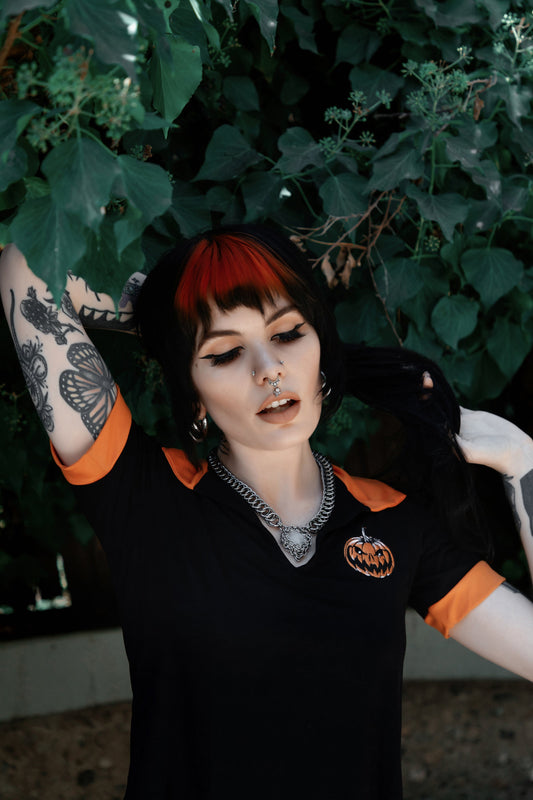Pumpkin Polo Tee