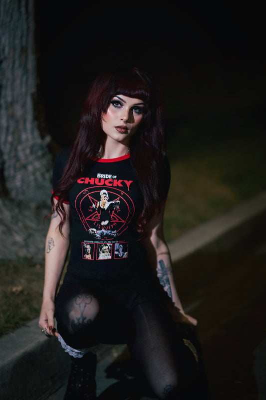Bride of Chucky Ringer Tee