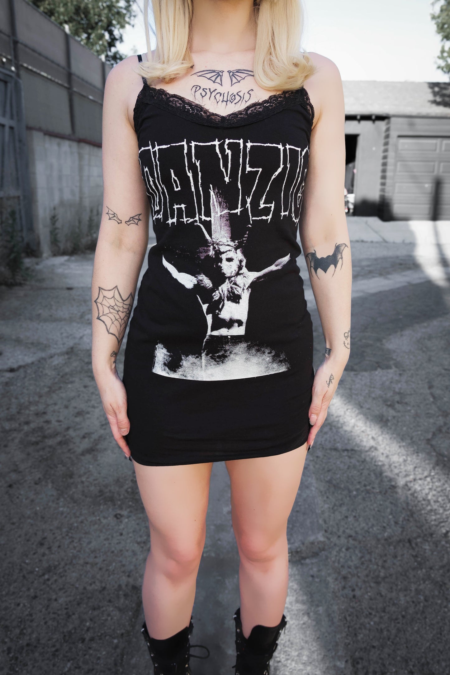 Danzig Lace Strap Dress