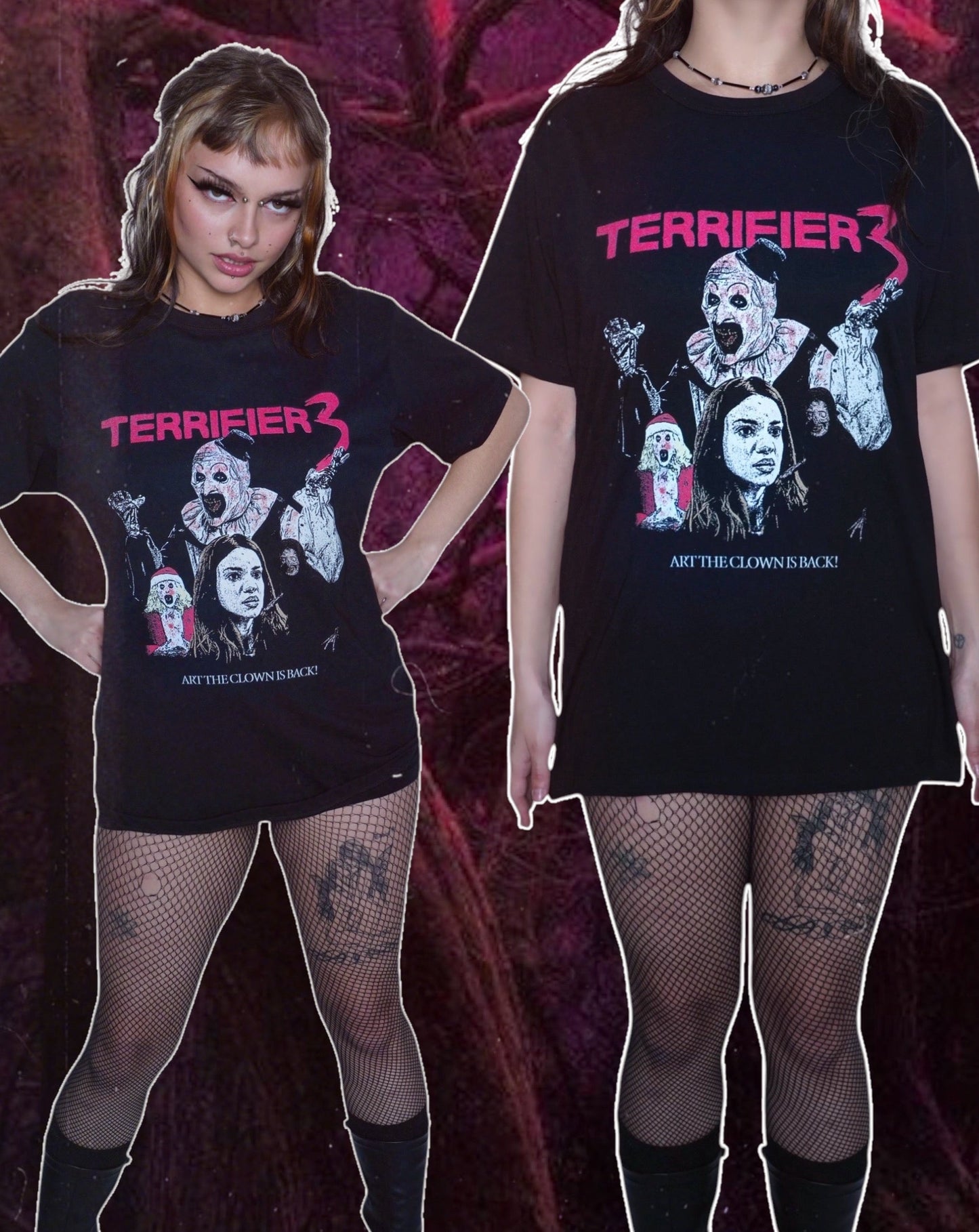 Women's Oversized Terrifier 3 T-Shirt