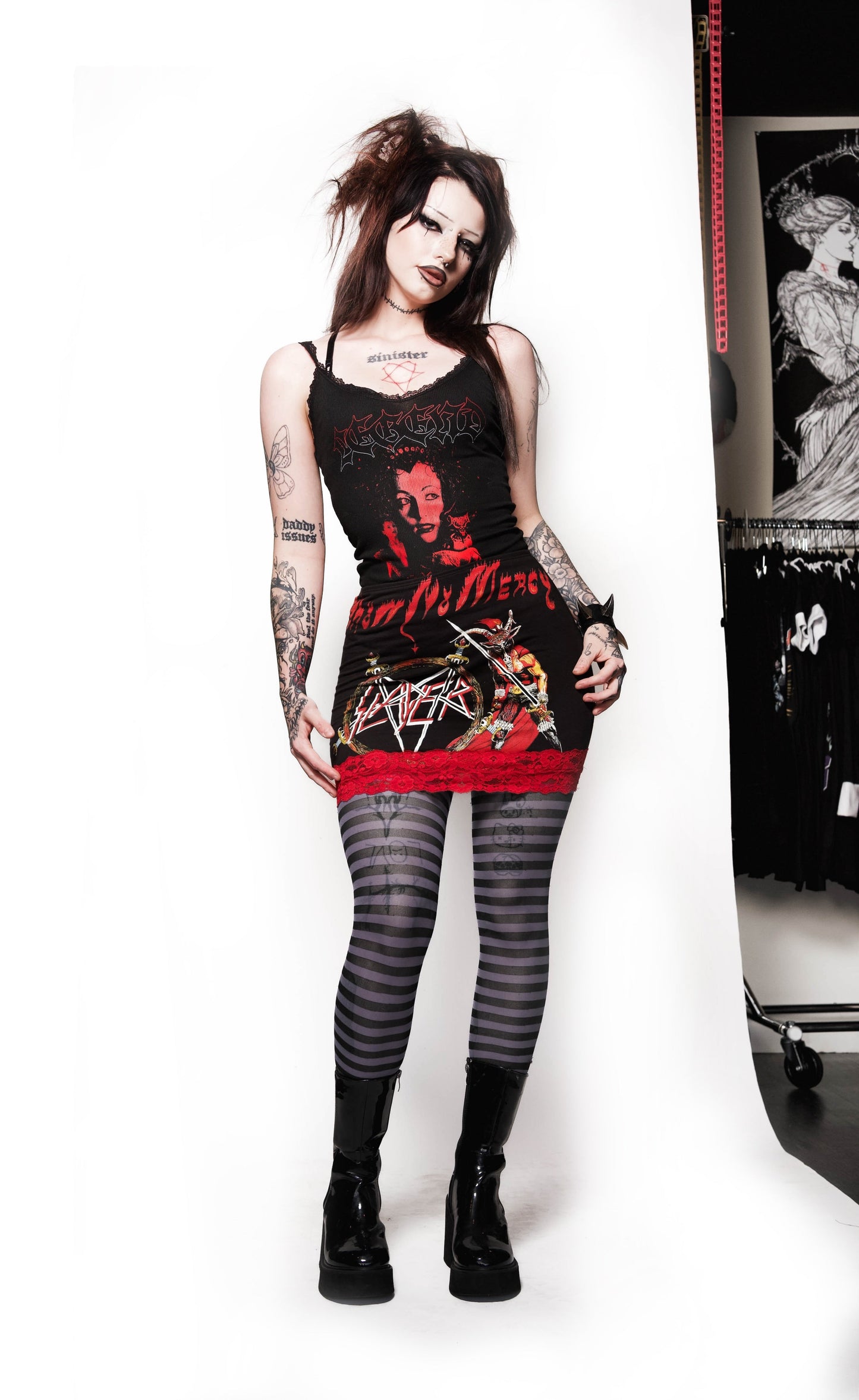 Slayer Lace Skirt