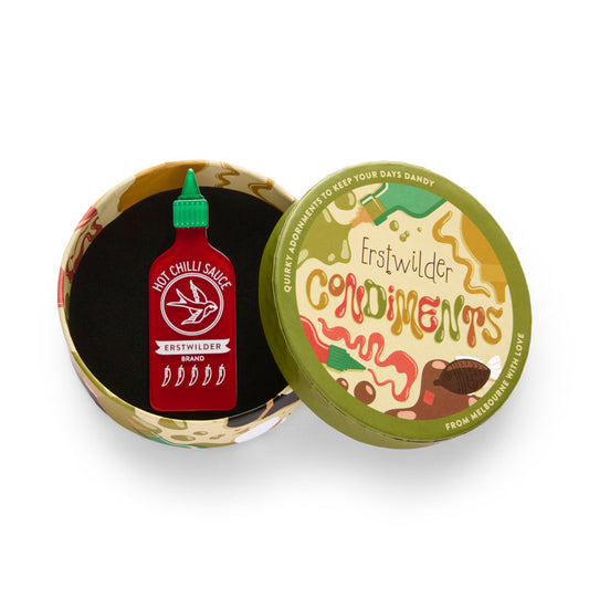 Turn Up the Heat Brooch by Erstwilder