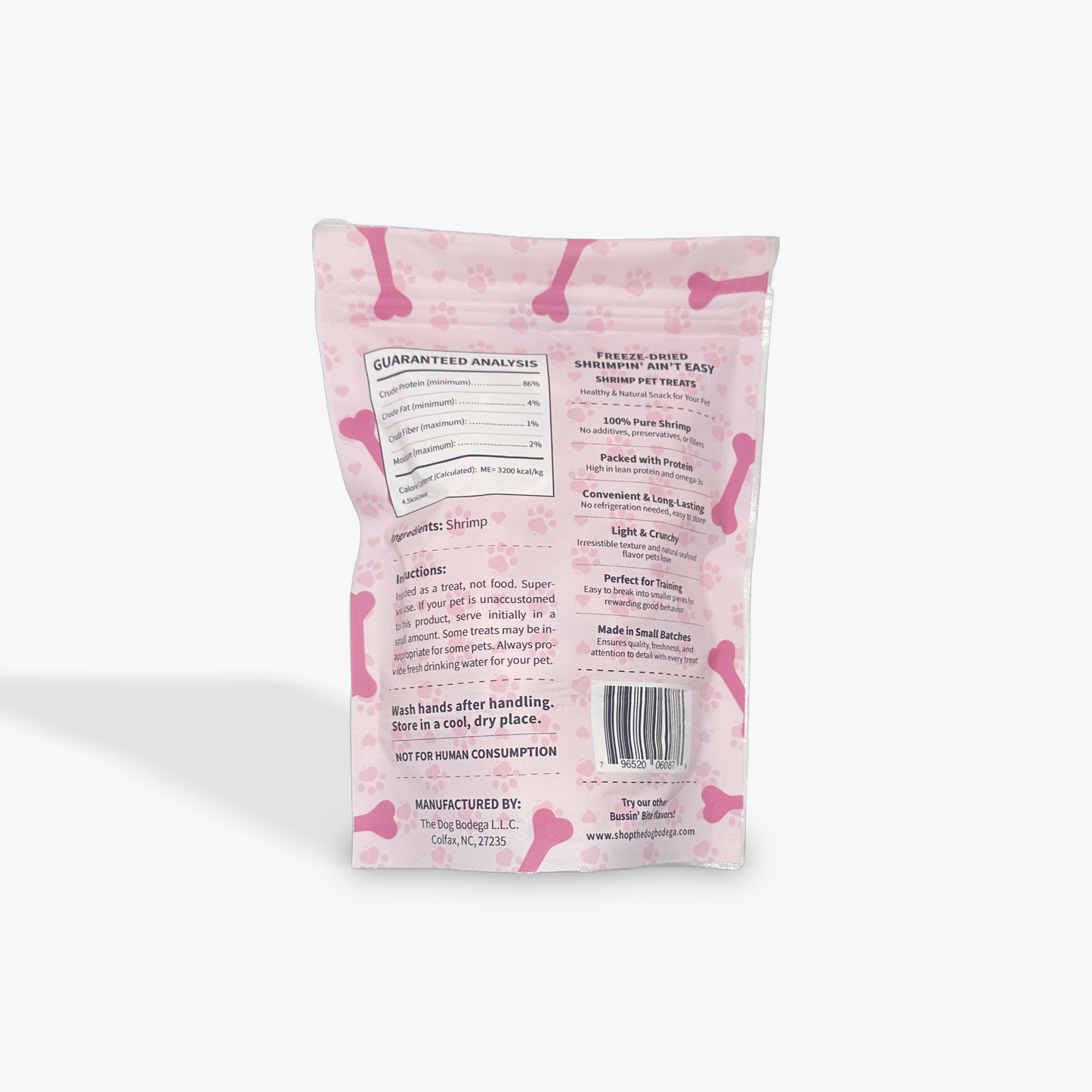 Freeze Dried Dog & Cat Treats – Single Ingredient, High Protein, Grain Free | Natural Cat & Dog Training Snacks, Human-Grade Shrimp