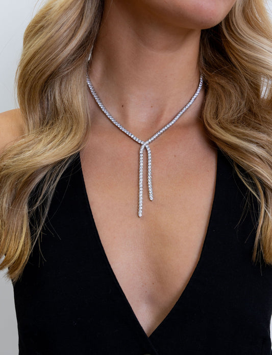 Tennis Bolo Necklace