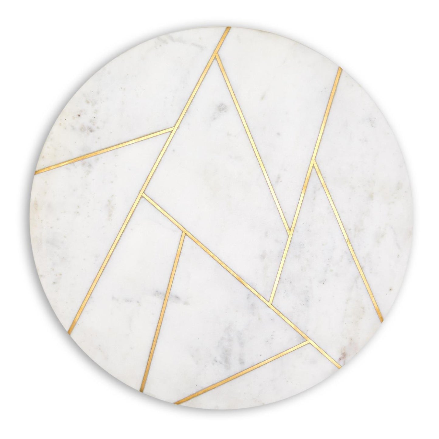 Marble & Gold Lazy Susan