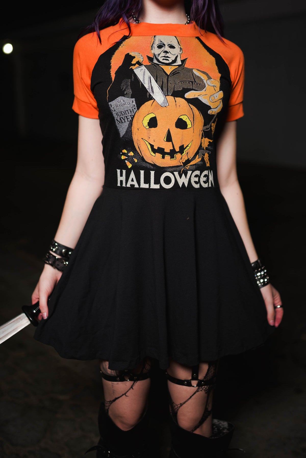 Halloween Baby Doll Dress