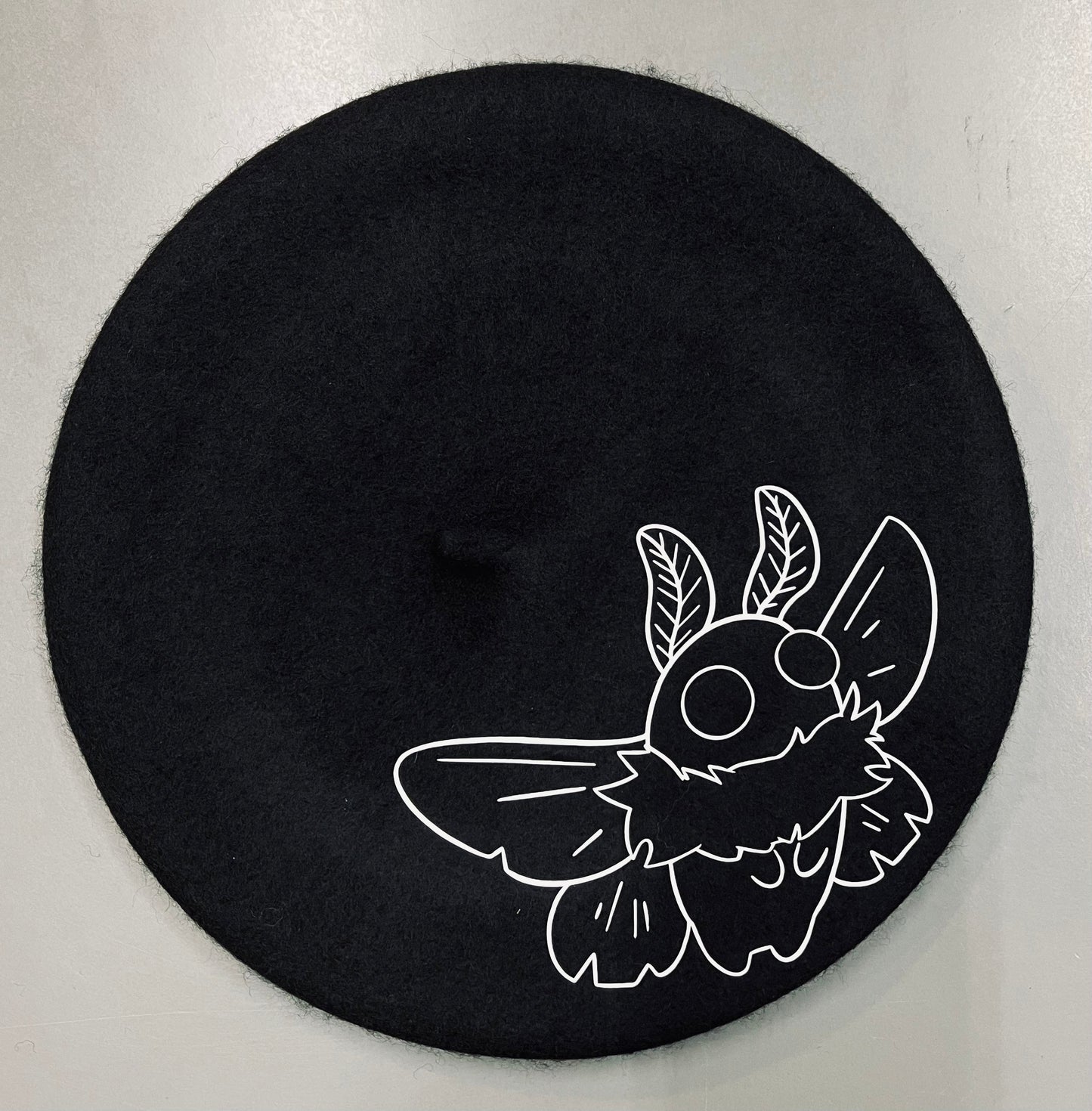 Vegan Beret - Mothman
