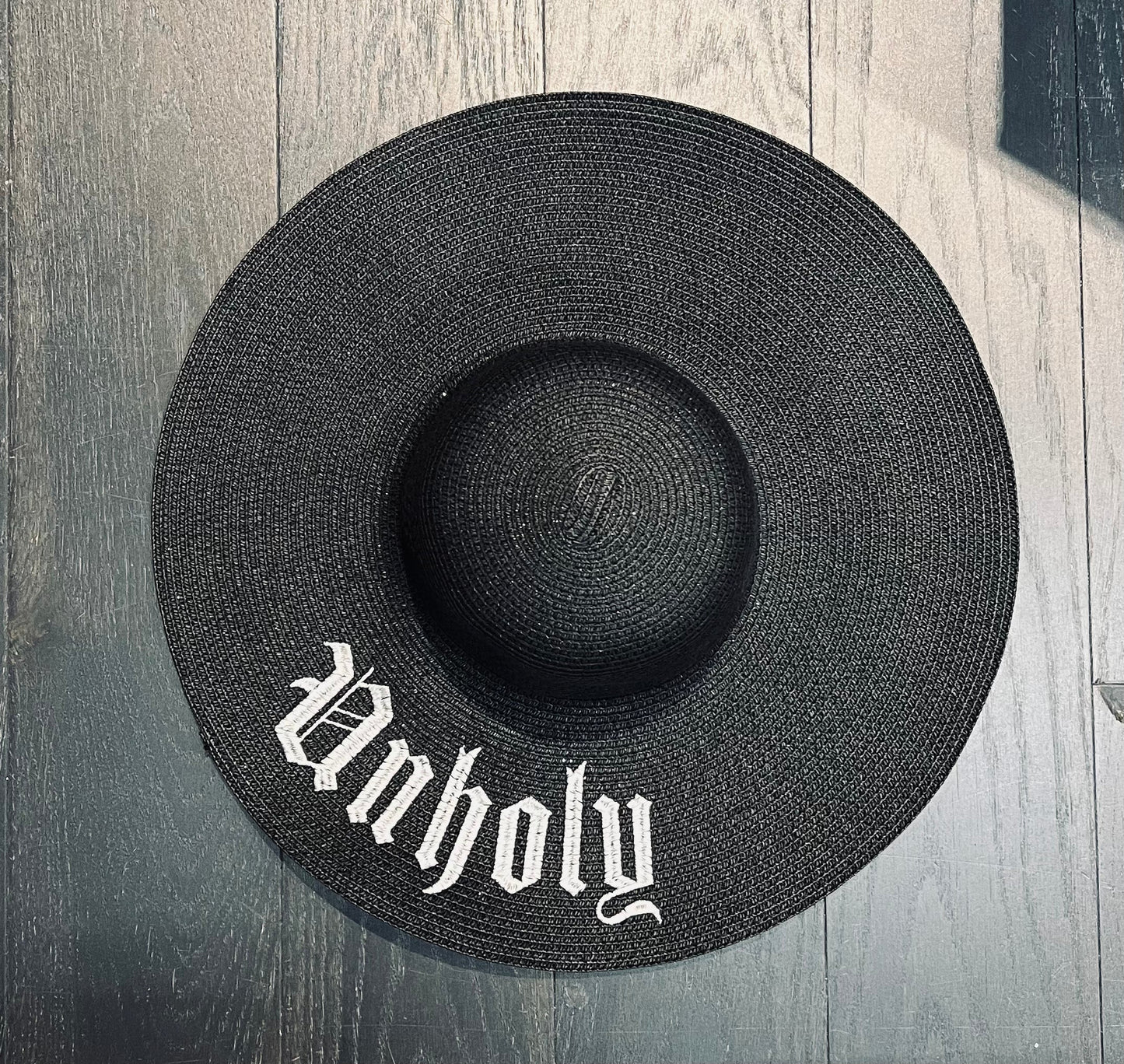 Floppy Sun Hat - XL Brim - Unholy