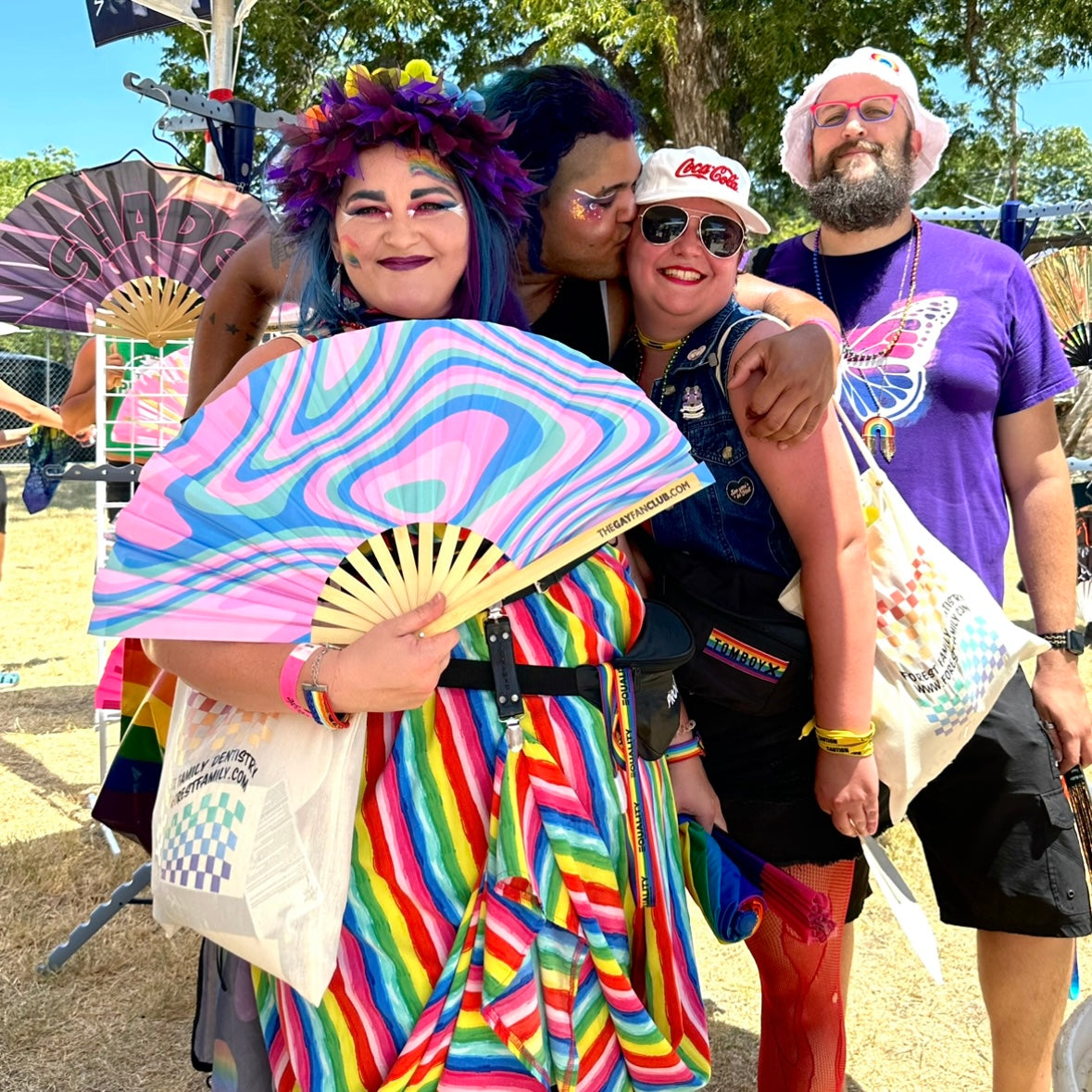 Psychedelic Trans Fan