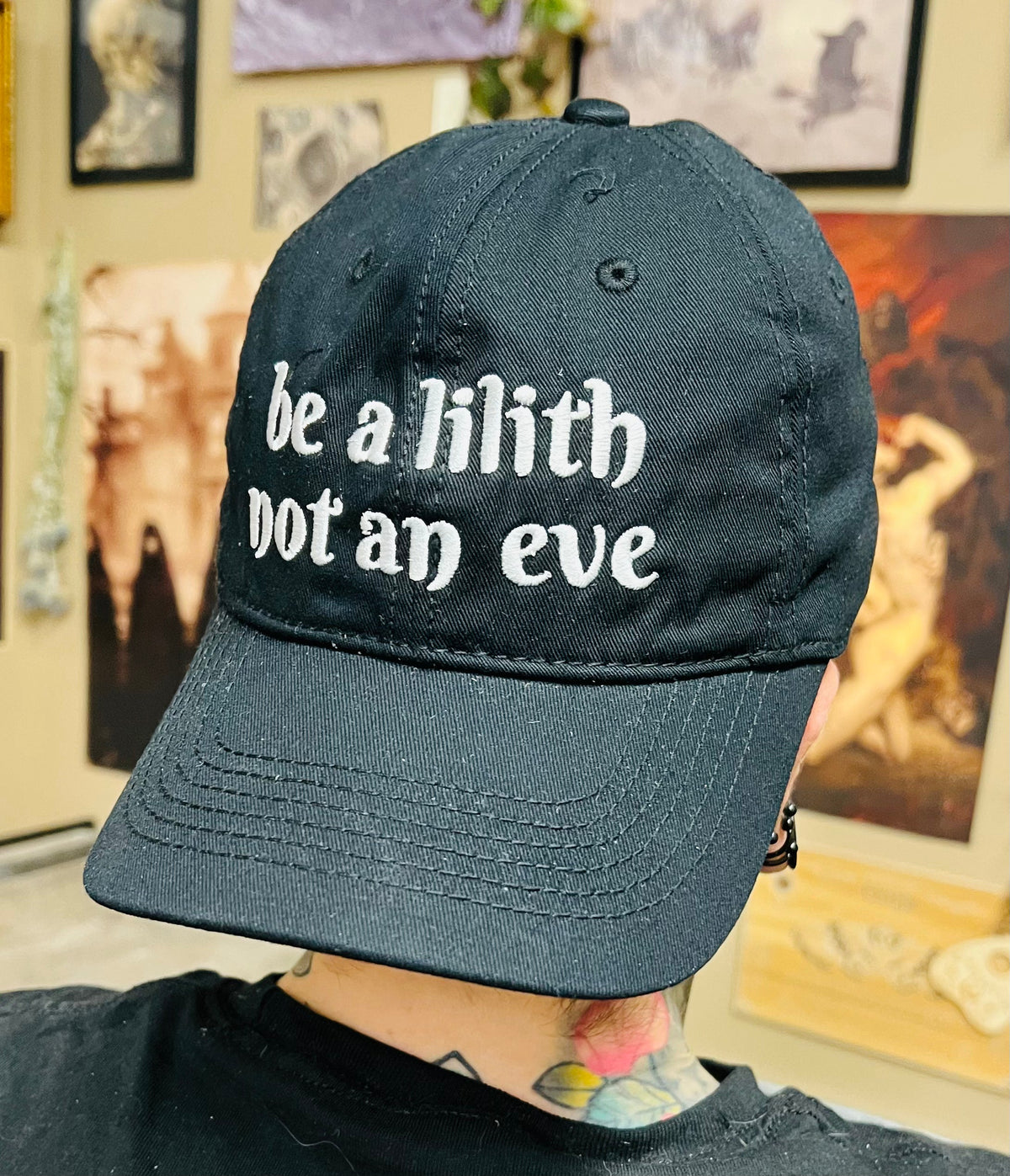 Be a lilith not an eve - Embroidered Dad Hat