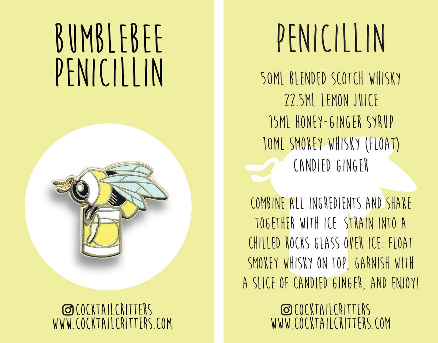 Bumblebee x Penicillin Pin