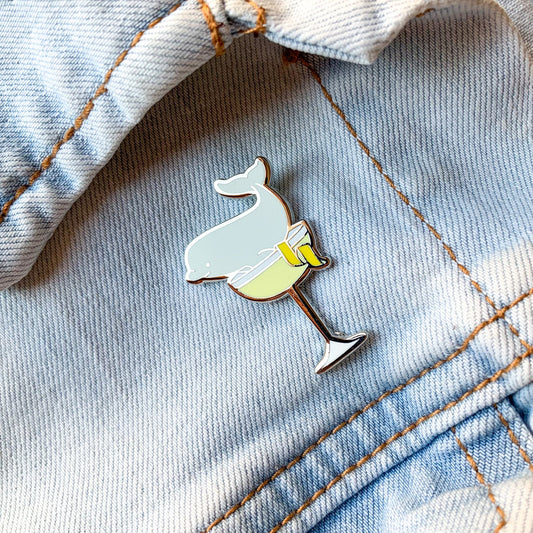 Beluga x White Lady Pin