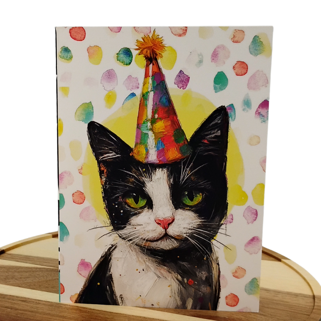 Happy Birthday Card for Cat Lovers
