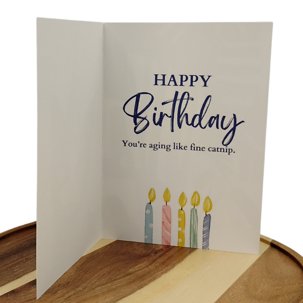 Happy Birthday Card for Cat Lovers