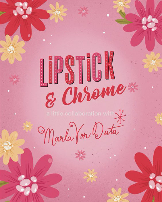 Pearl the Mermaid Brooch by Marla VonDuta x Lipstick & Chrome