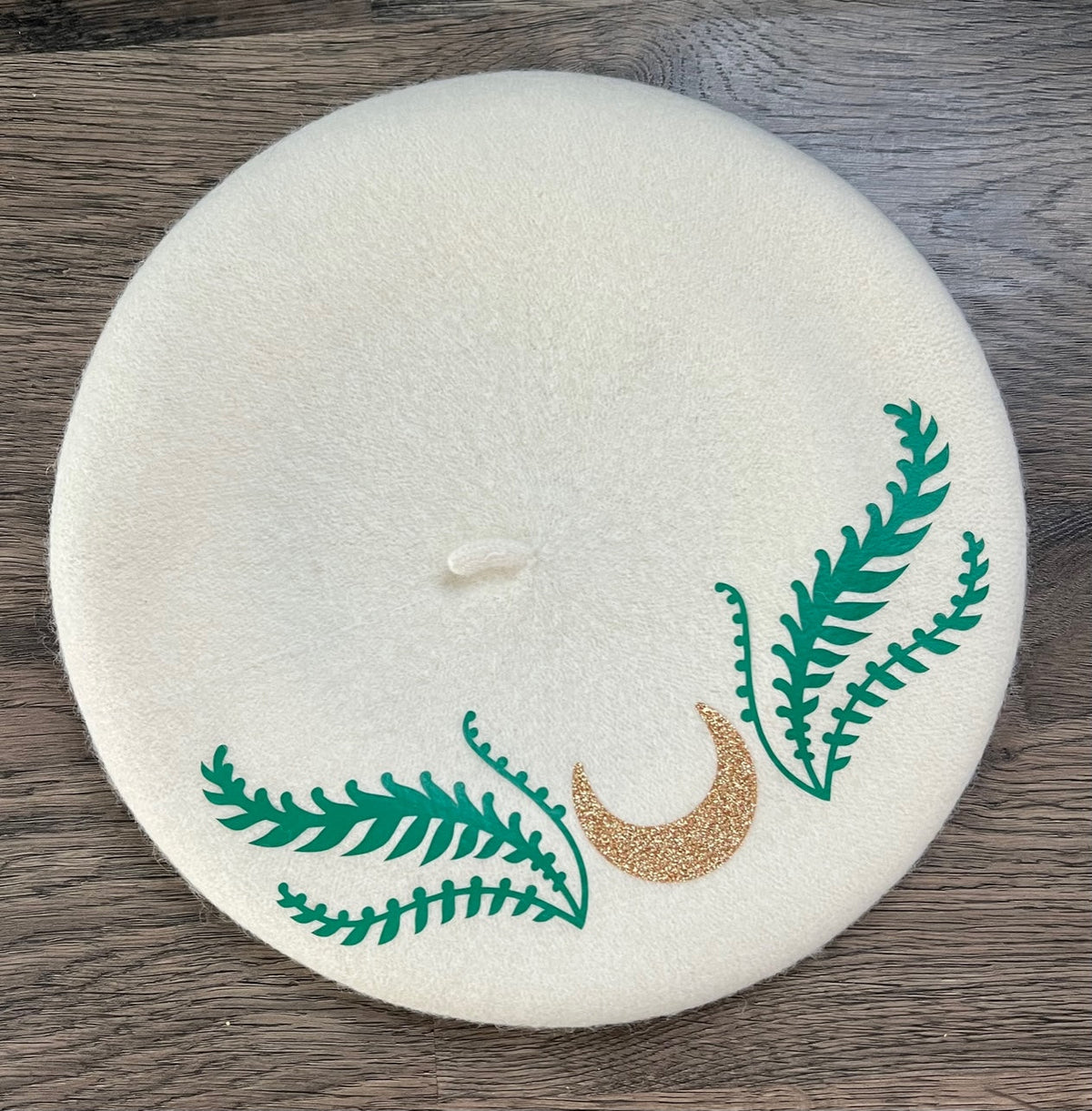 Fox & Fable - Vegan Beret - Fern Moon