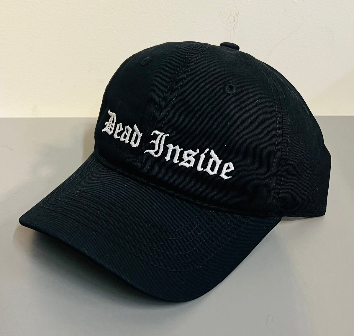 Dead Inside - Embroidered Dad Hat - READY TO SHIP