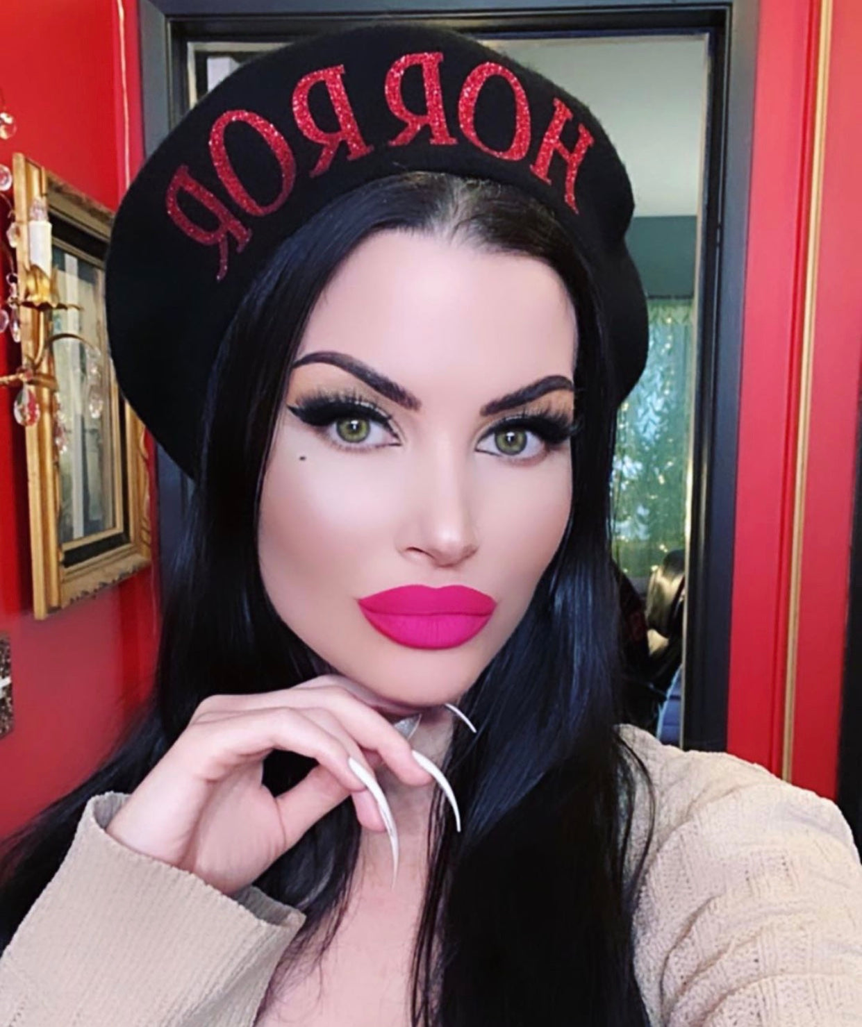 Vegan Beret - HORROR