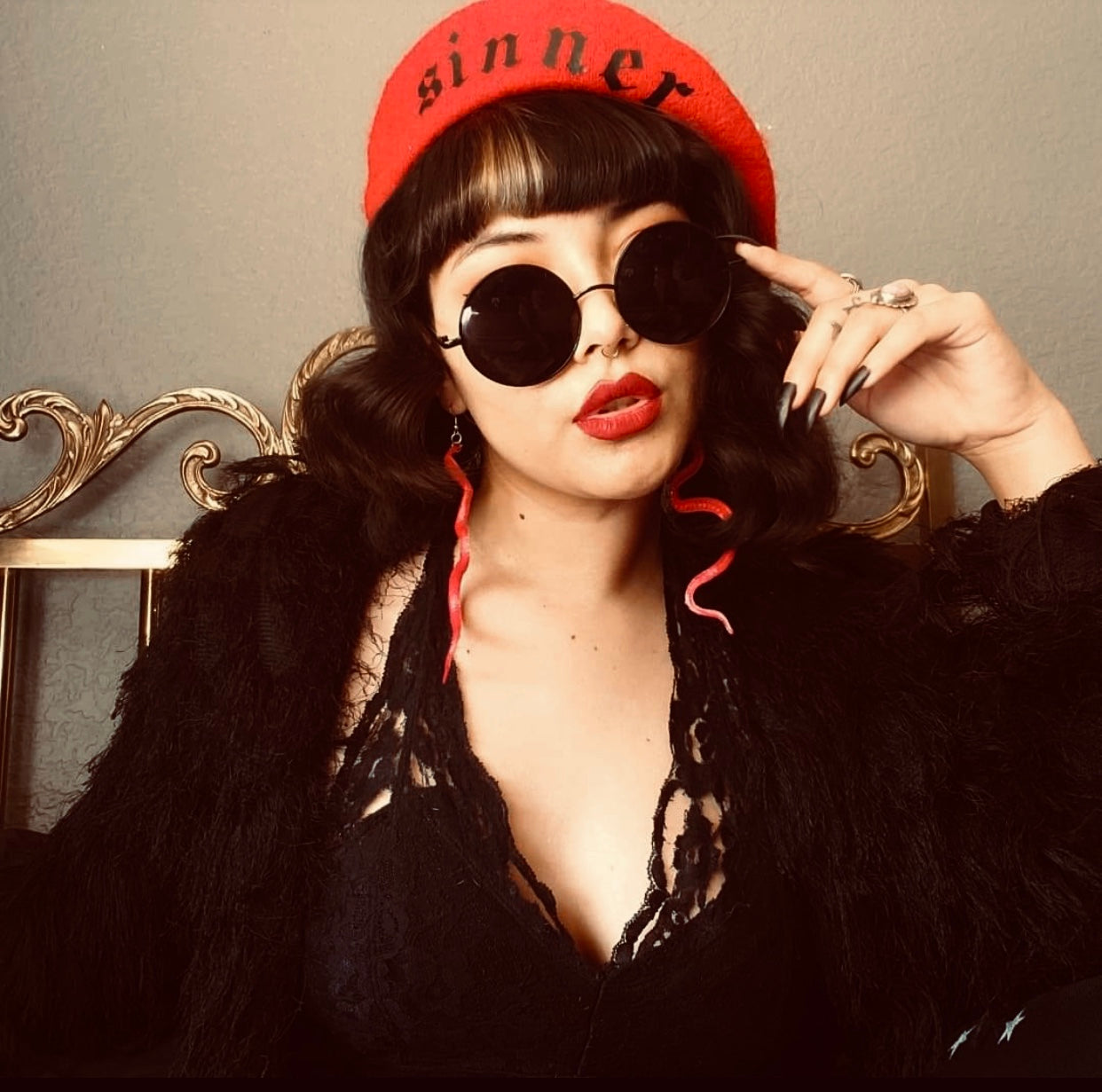Vegan Beret - Sinner