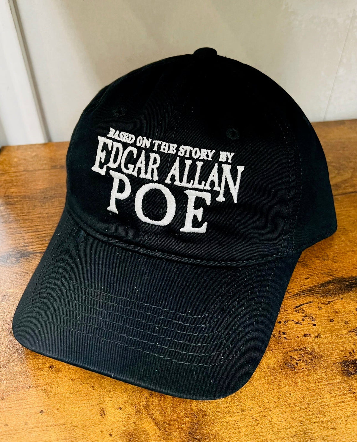 Based on the story by Edgar Allan Poe - Embroidered Dad Hat - READY TO SHIP