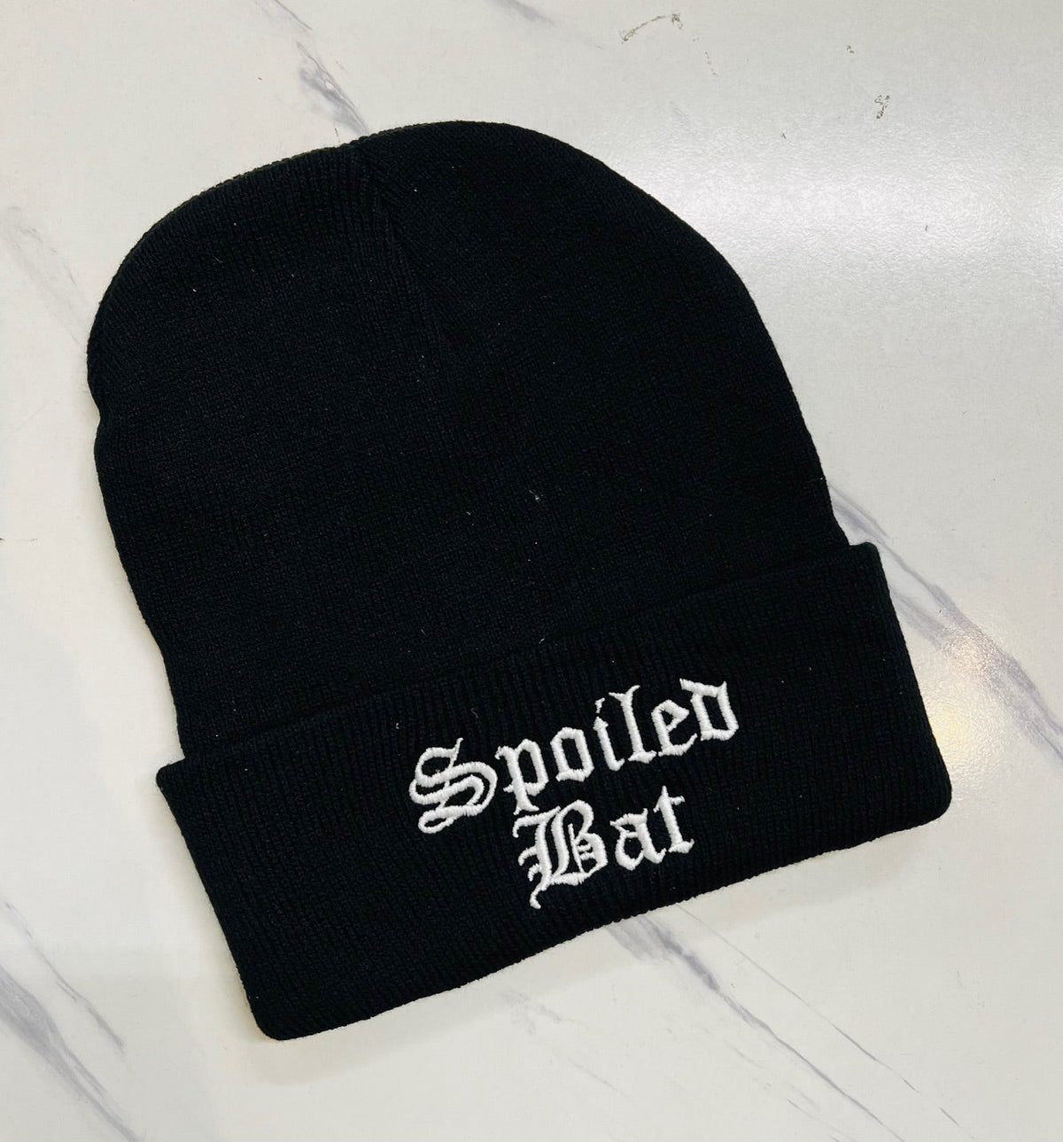 Vegan Beanie - Spoiled Bat - READY TO SHIP