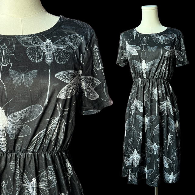 T-shirt Dress - Insects