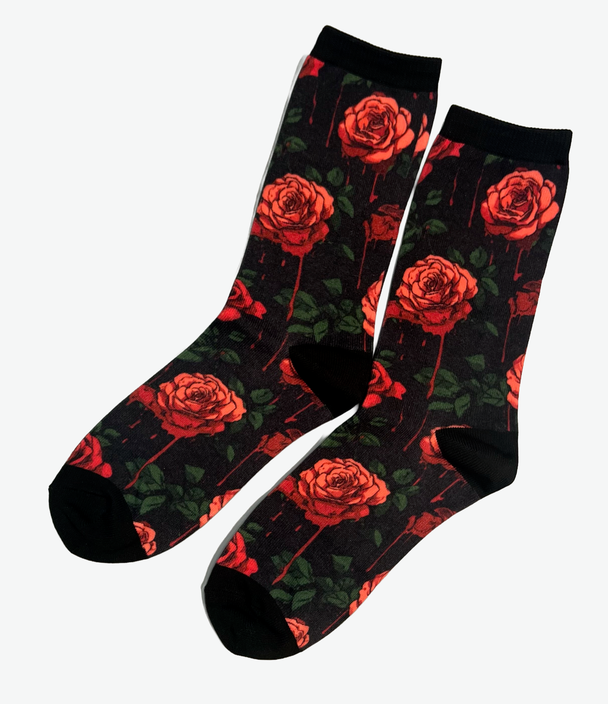 Novelty Socks - Bloody Roses
