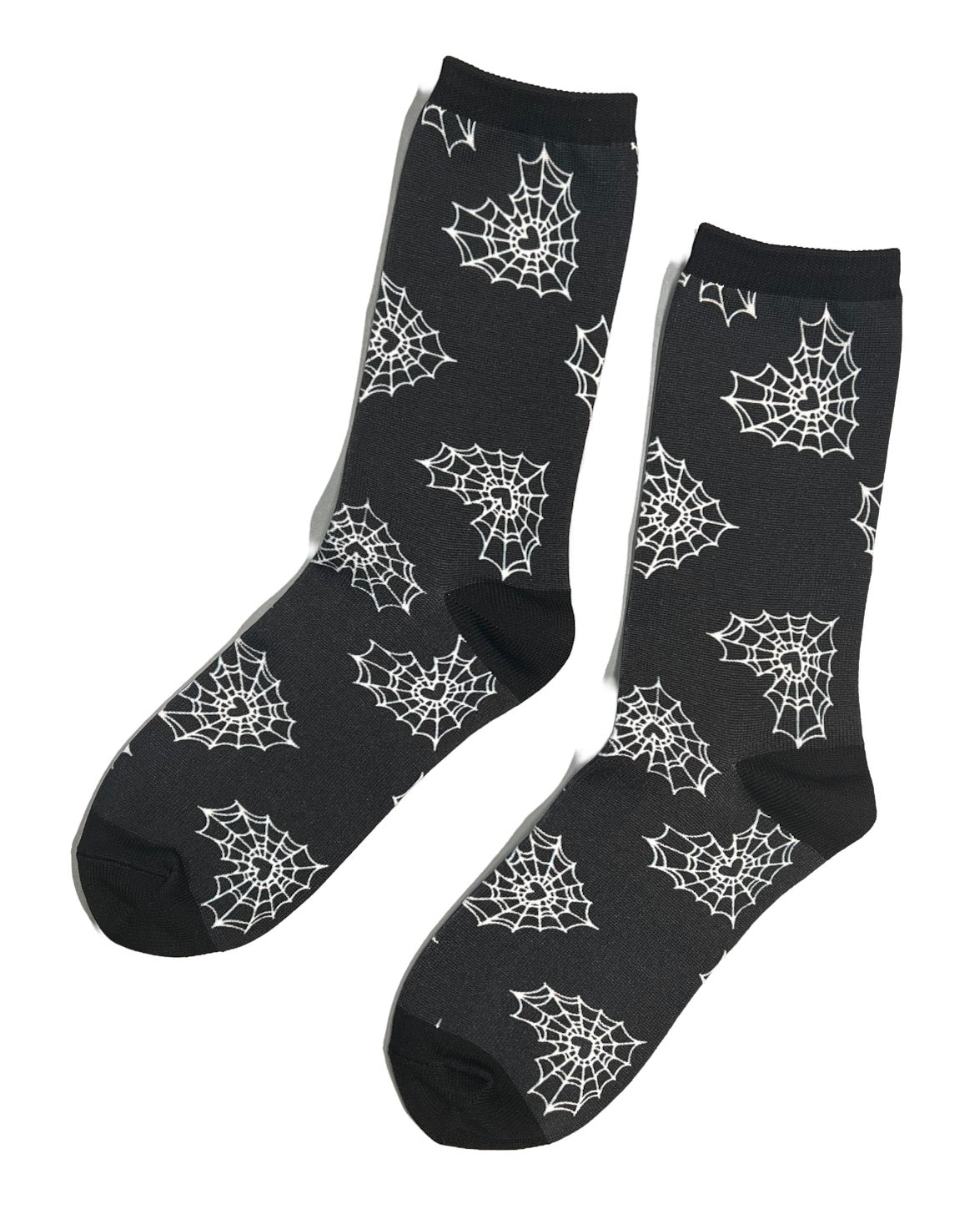 Novelty Socks - Heart Webs