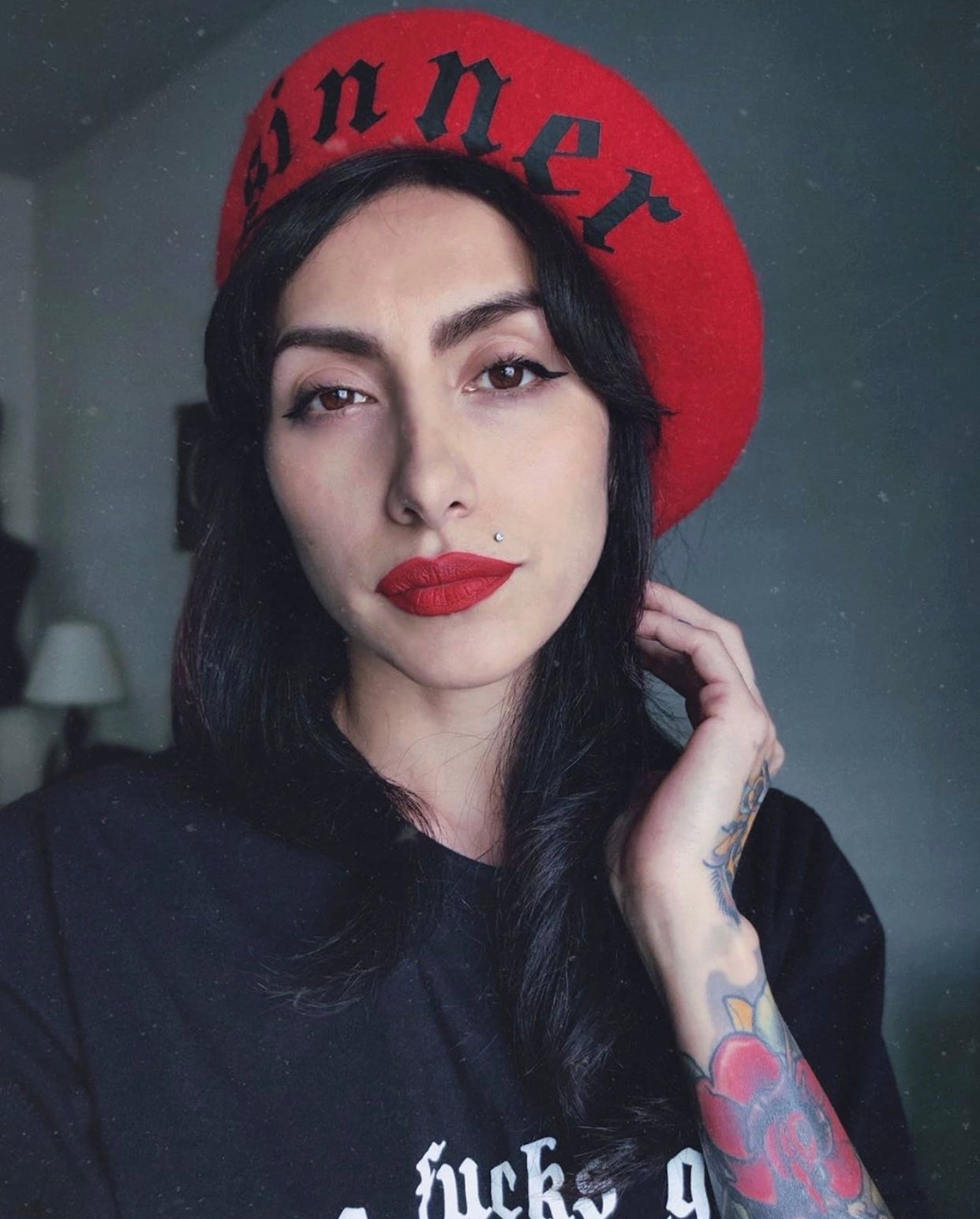 Vegan Beret - Sinner