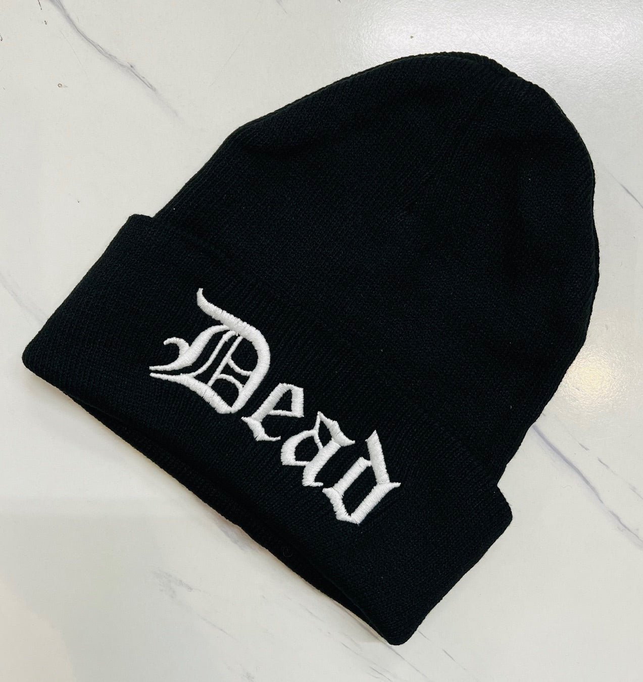 Vegan Beanie - Dead - READY TO SHIP