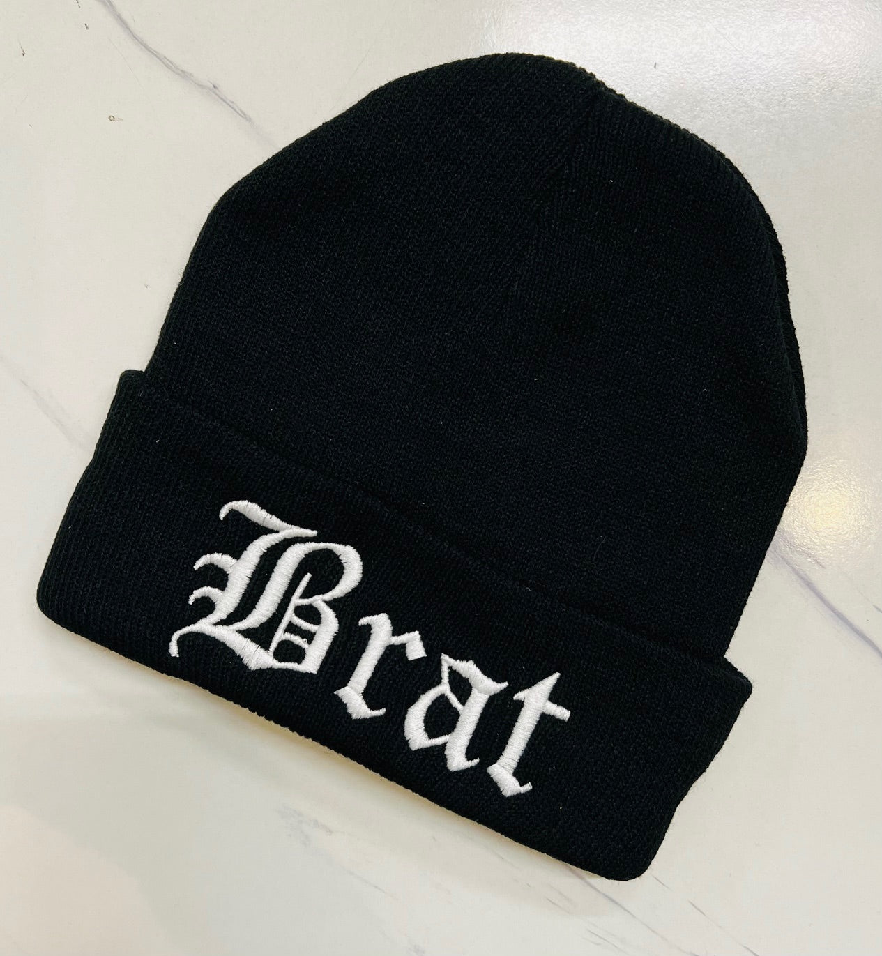 Vegan Beanie - Brat - READY TO SHIP