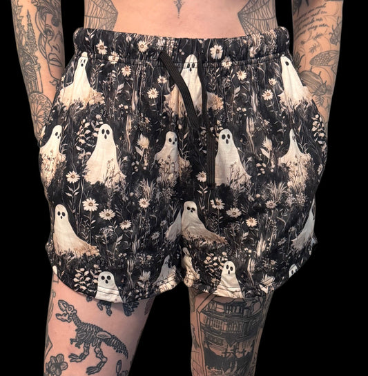 T-shirt Pajama 2 piece Set - Ghosts