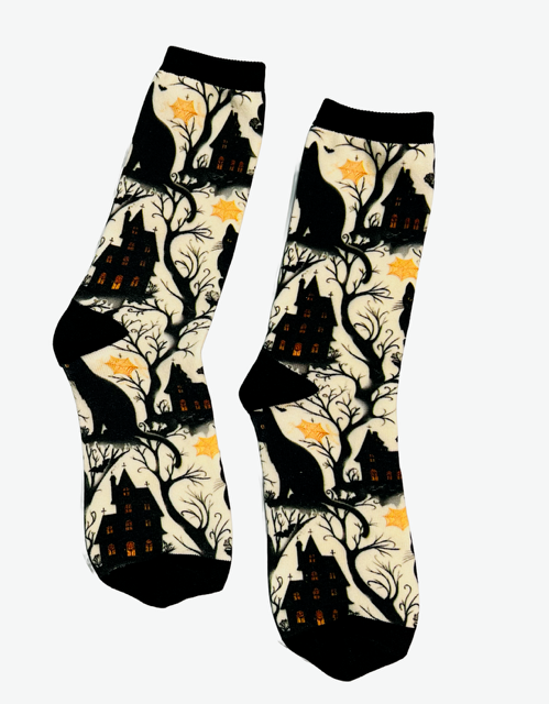Novelty Socks - Halloween Cats