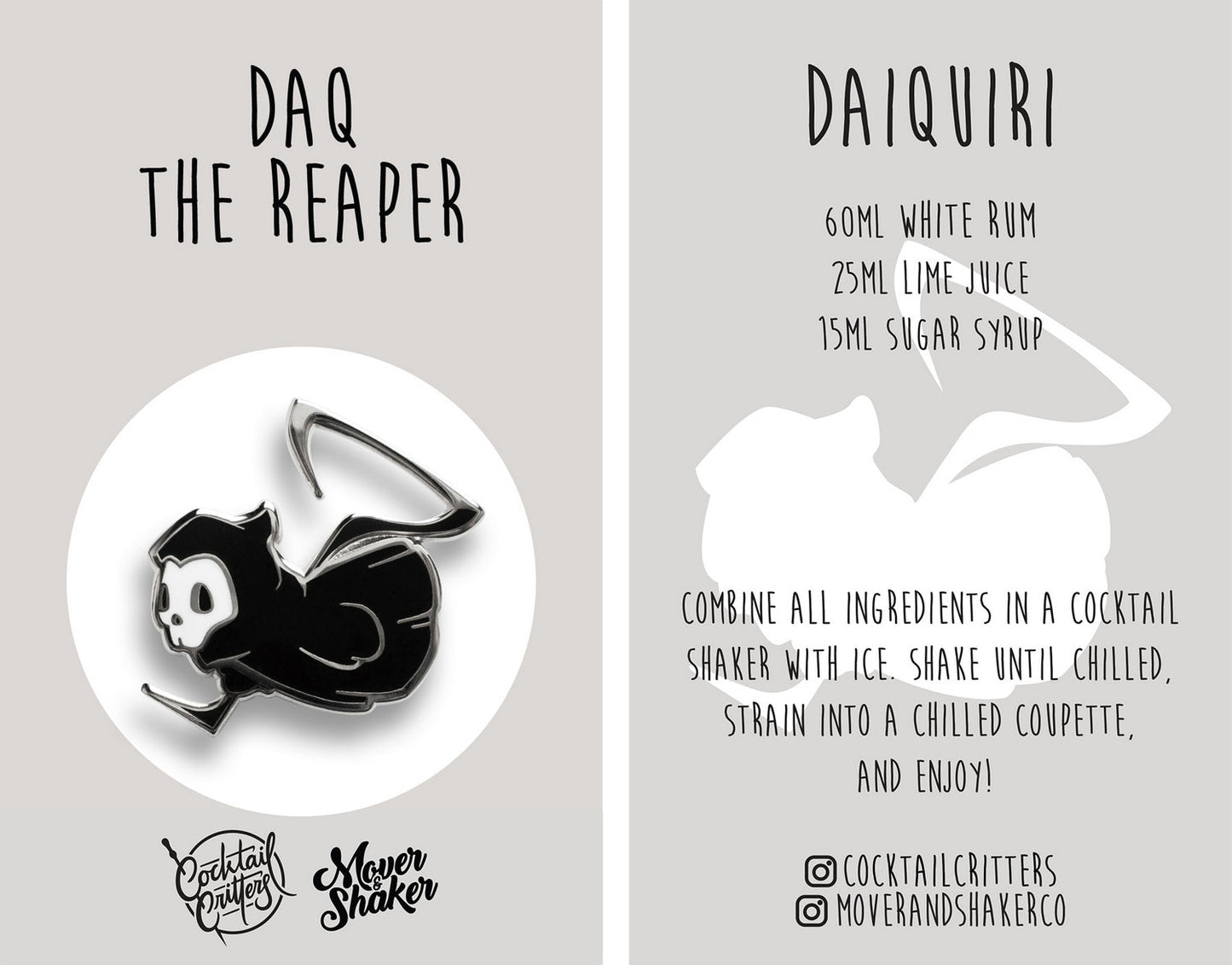 Daq the Reaper Pin