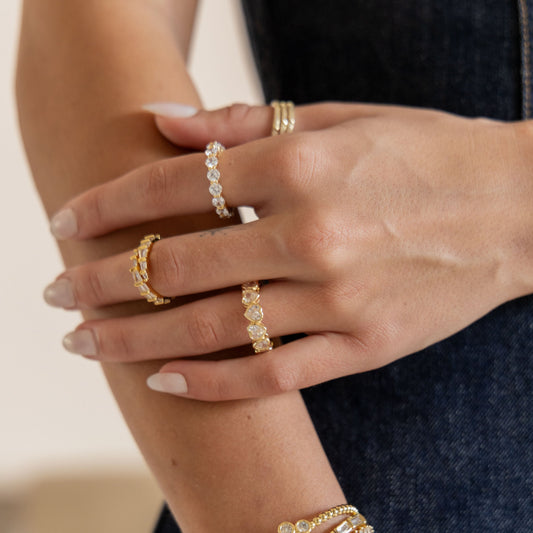 Jubilee CZ Ring