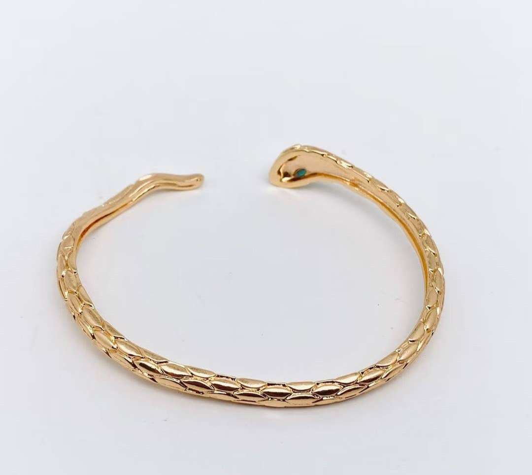 Serpent Cuff Bracelet