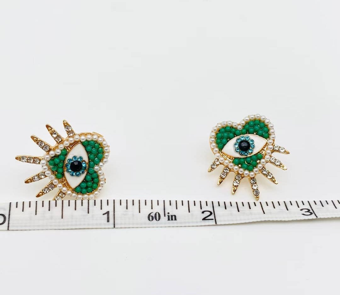 Eye for an Eye Stud Earrings