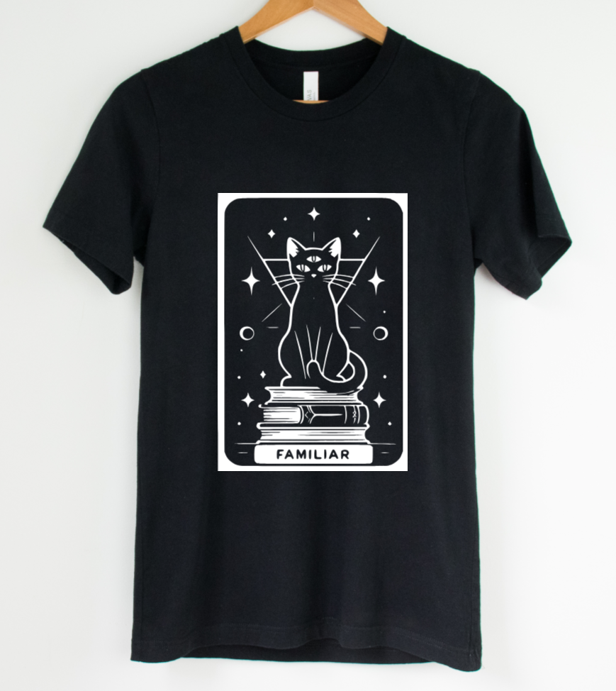 The Familiar Tarot - Available in T-Shirt, Pullover, Hoodie, Tank or Long Sleeve