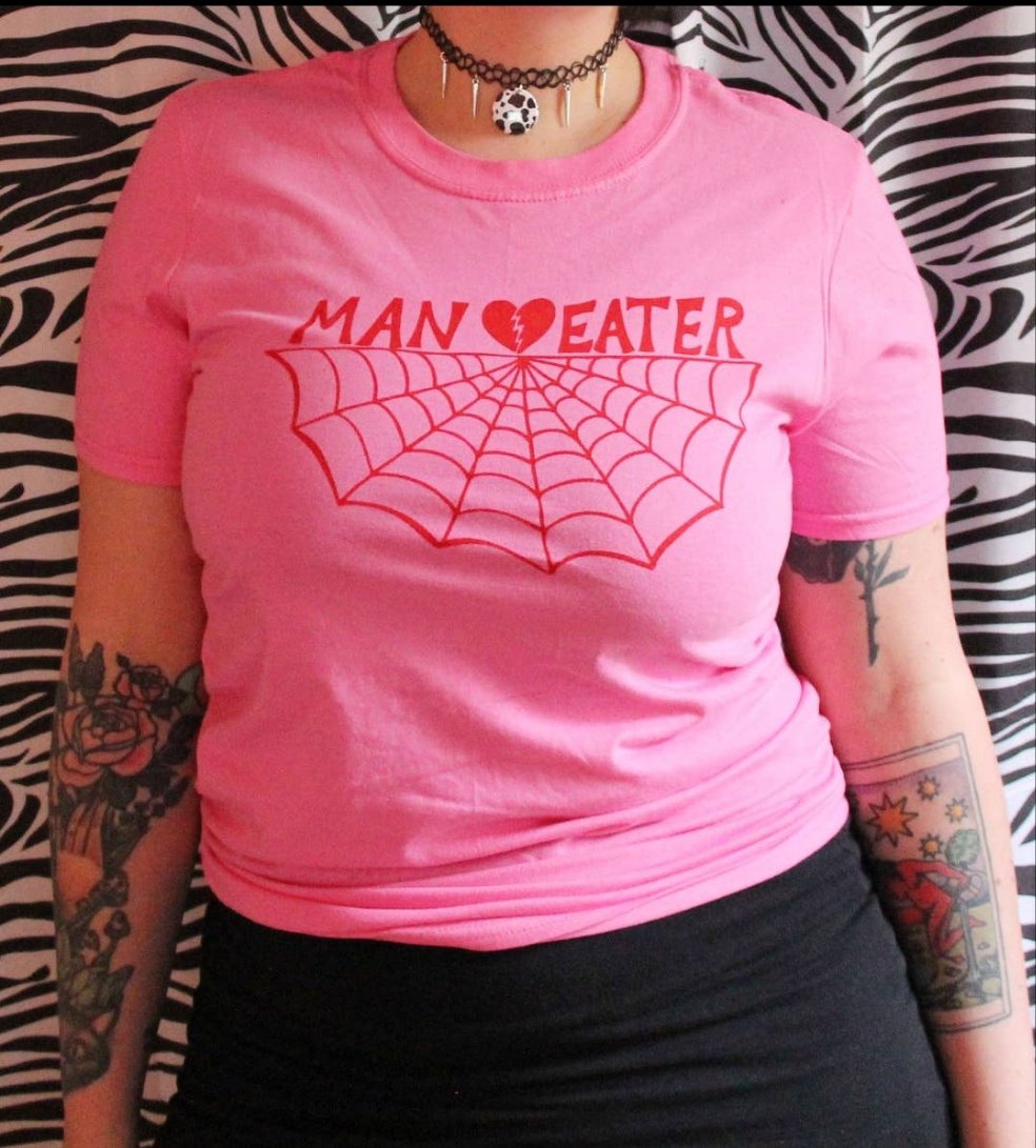 Maneater T-Shirt - BLACK