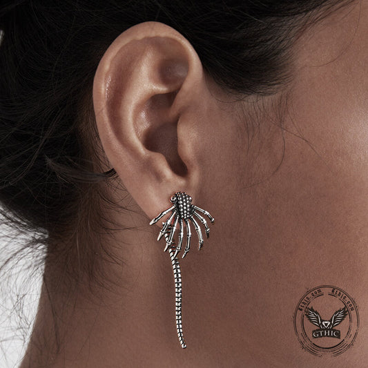 Alien Insect Stainless Steel Earrings