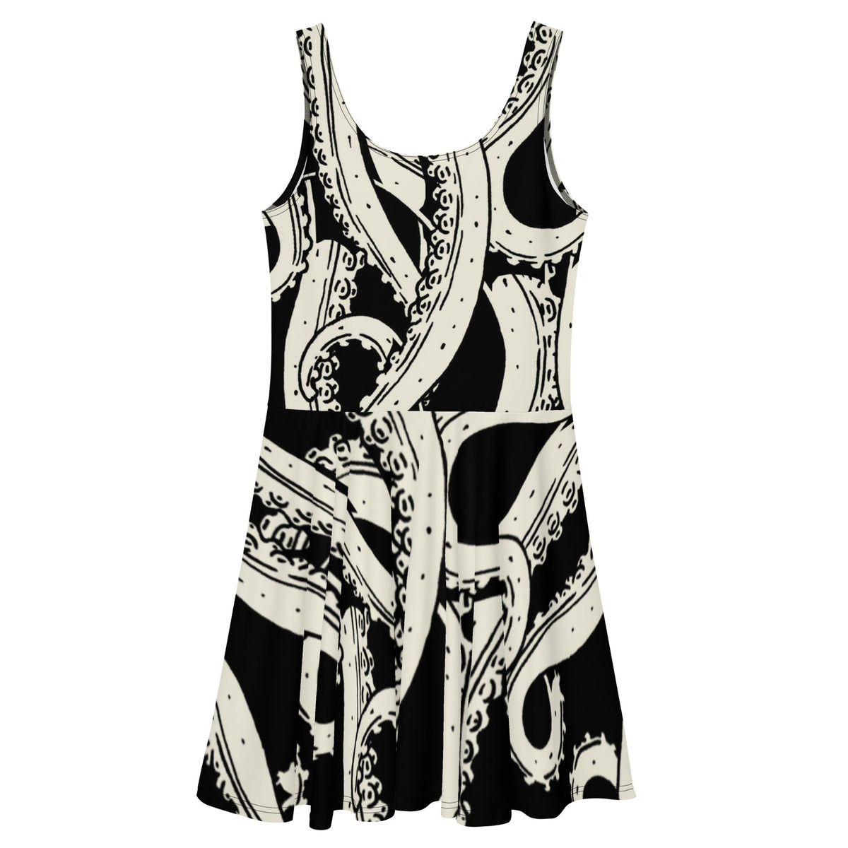Tentacles Skater Dress