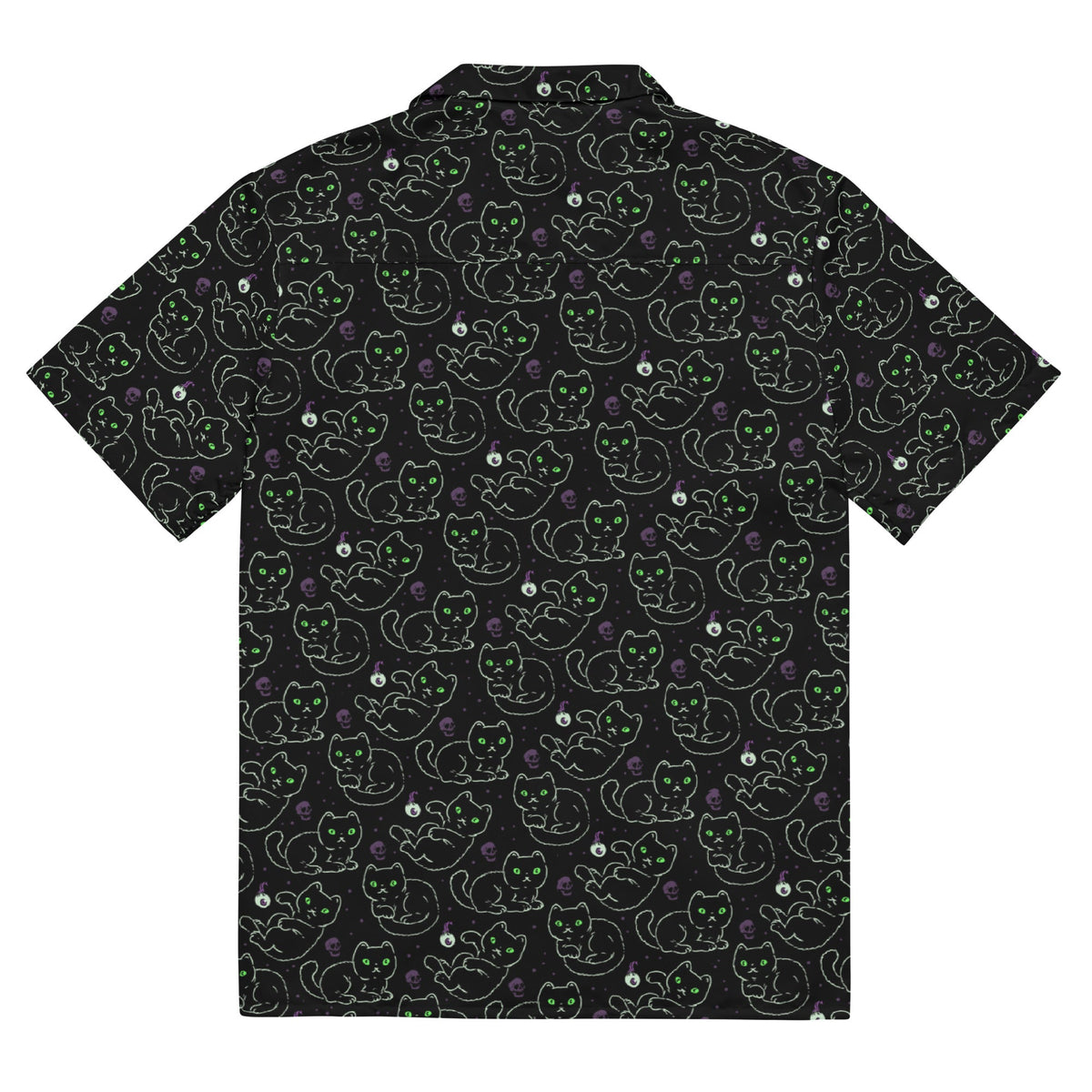 Black Cats Button-up