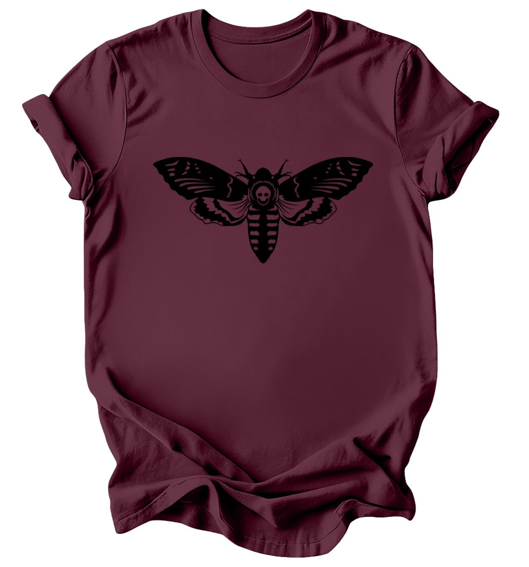 Death Moth - Burgundy or Emerald T-Shirt