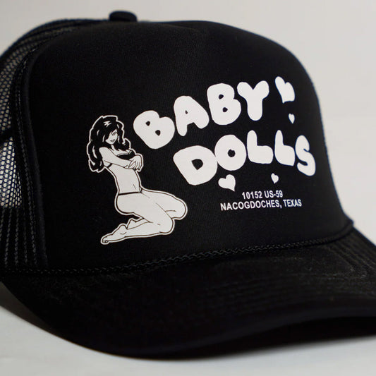 Baby Dolls Hat - Black