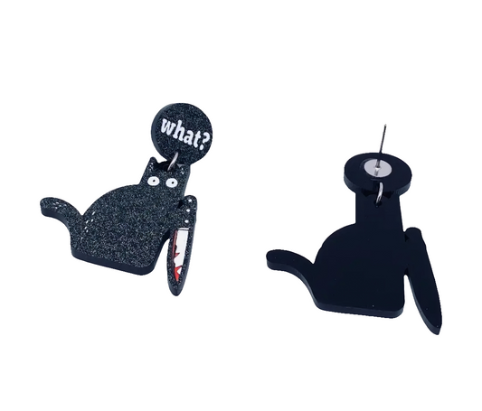 Killer Kitty Earrings