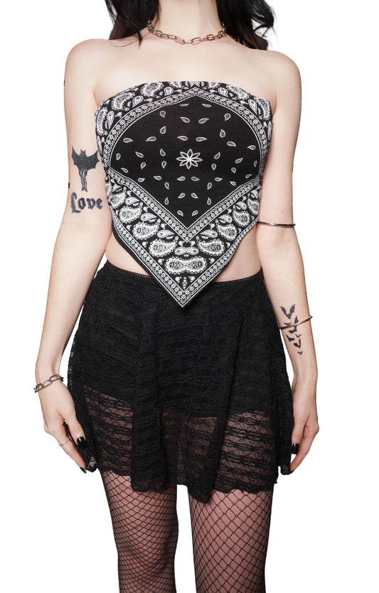 Lace Flare Skort