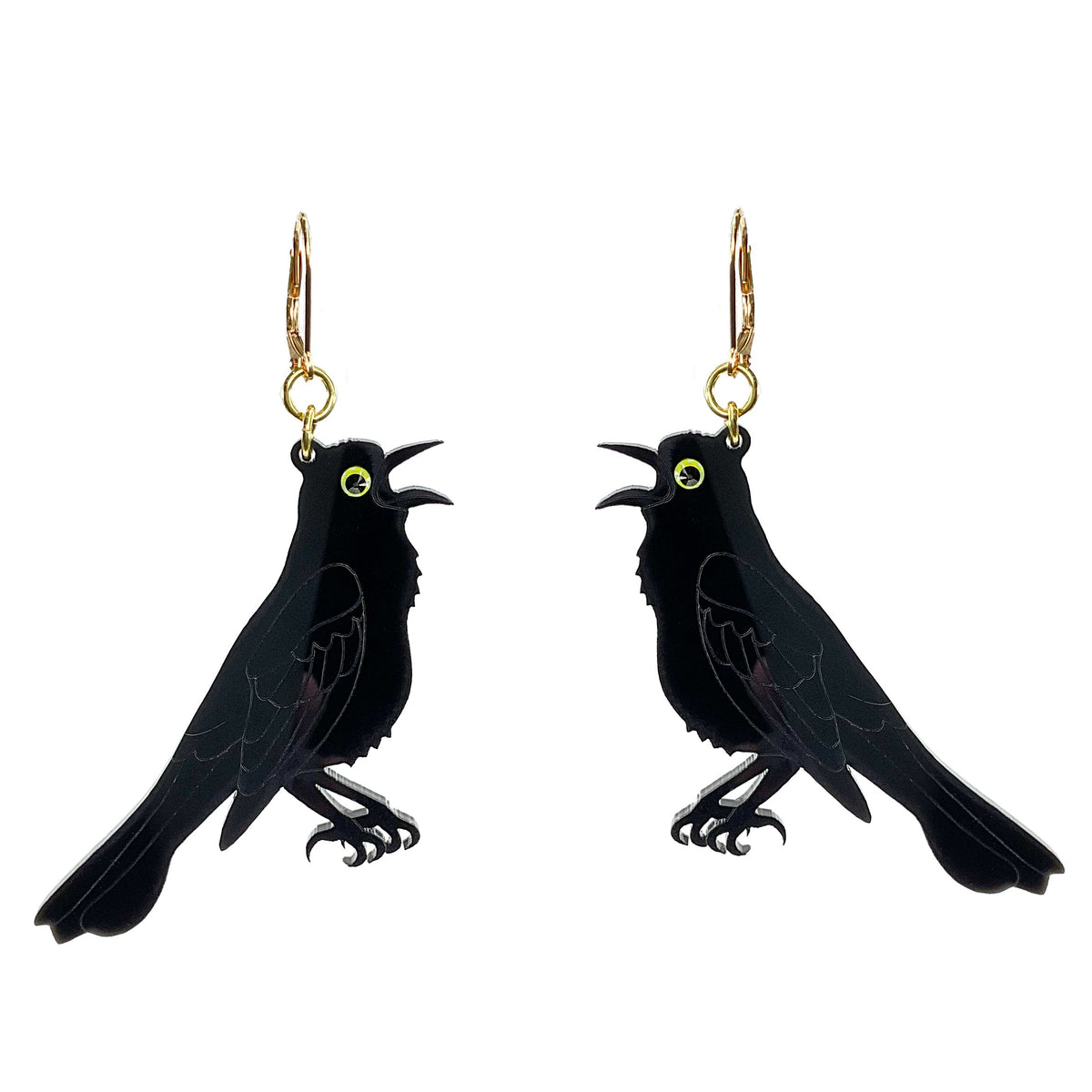 Grackle Dangle Earrings