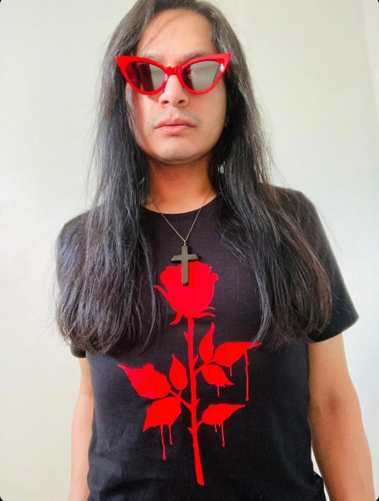Blood Dripping Rose T-Shirt