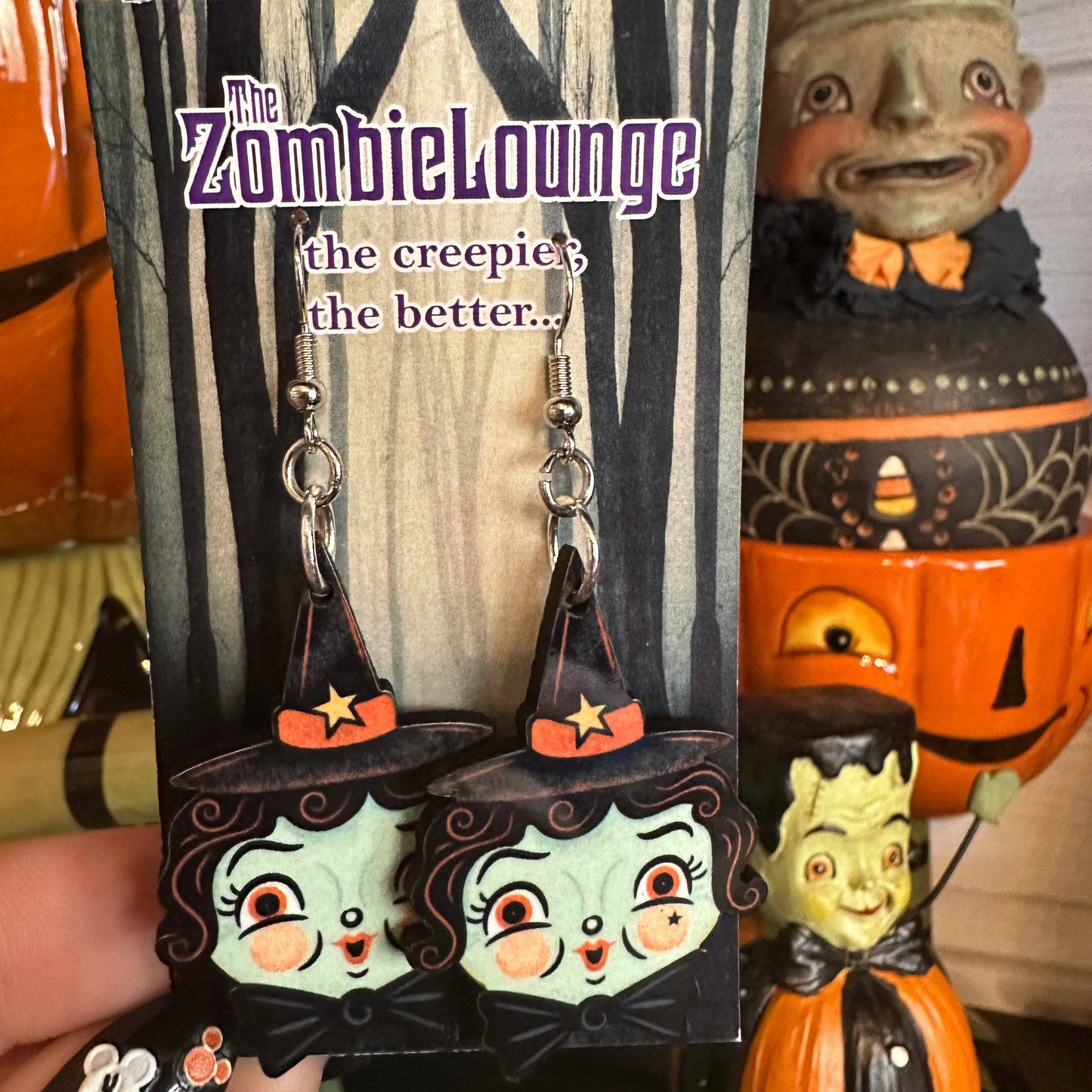 Johanna Parker Hilda Witch Hanging Earrings